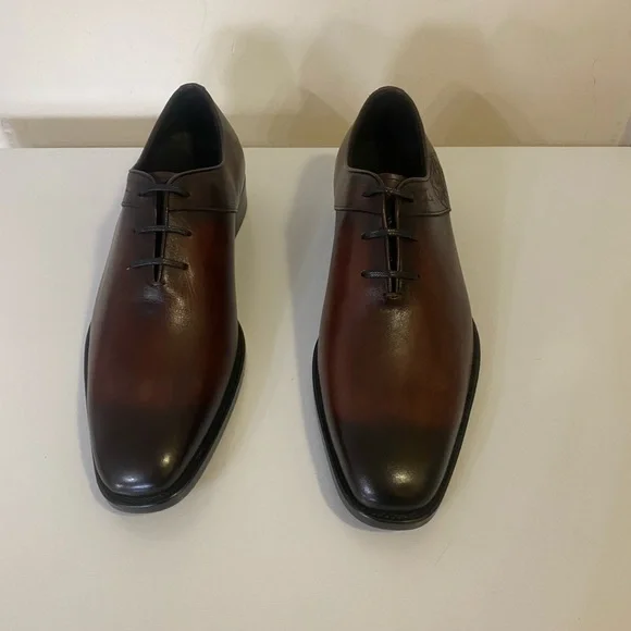 BERLUTI scrito Alexandro men brown shoes Sz 9.5 - Picture 3 of 14
